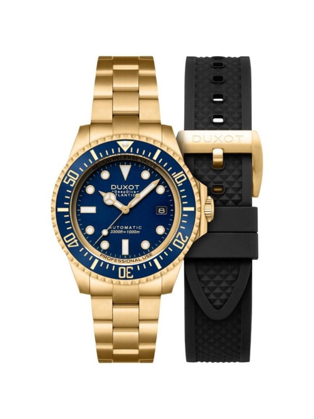 NWT Duxot Atlantica Automatic Blue Dial Men's Watch